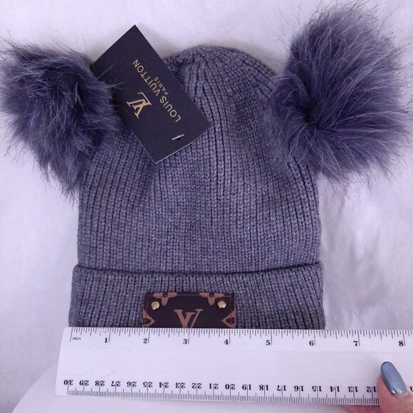 Inspired Faux Fur Beanie Hat OS fits most NWOT main image 7